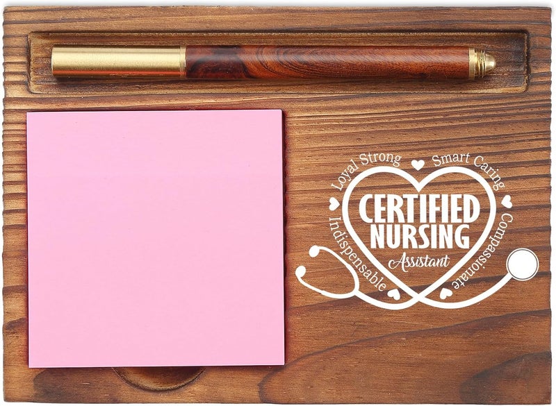 EFFJNSG Certified Nursing Assistant Appreciation Gifts Inspirational Quote Healthcare Worker Medical Student Graduation Nursing Nurse Week Thank You Gift CNA Desk Self Stick Note Pad Holders EDP209 - Image 1
